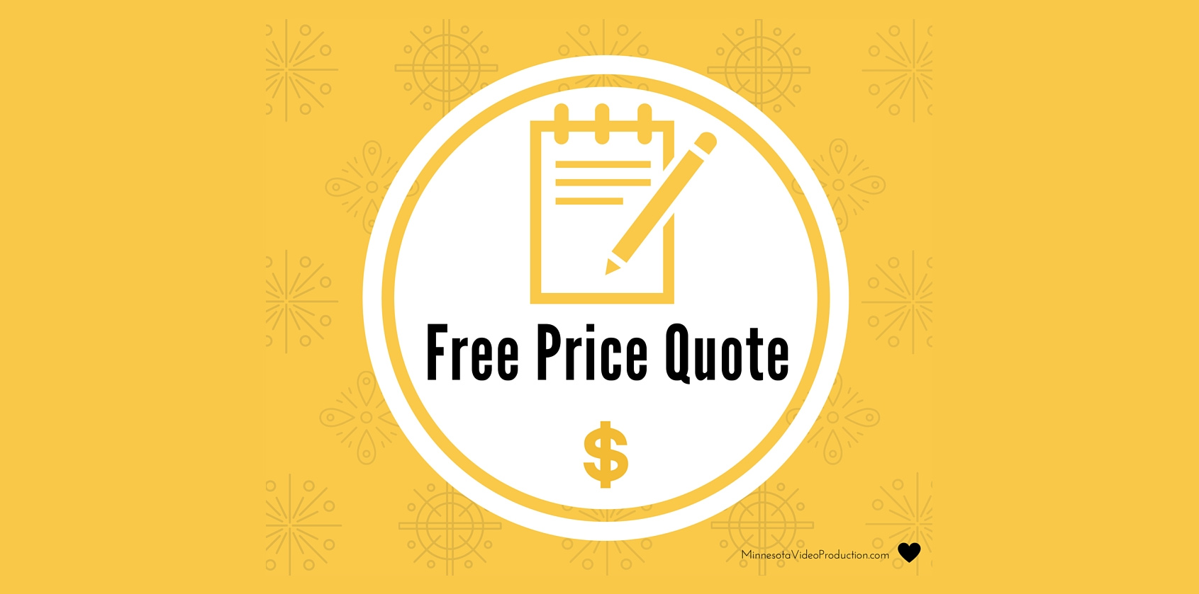 Free Price Quote on your video production rfp